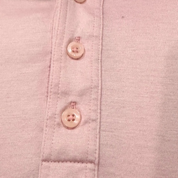 G/Fore Shirt Men's Large Pink Short Sleeve Golf Polo Logo Preppy (100% Cotton) - Picture 5 of 6